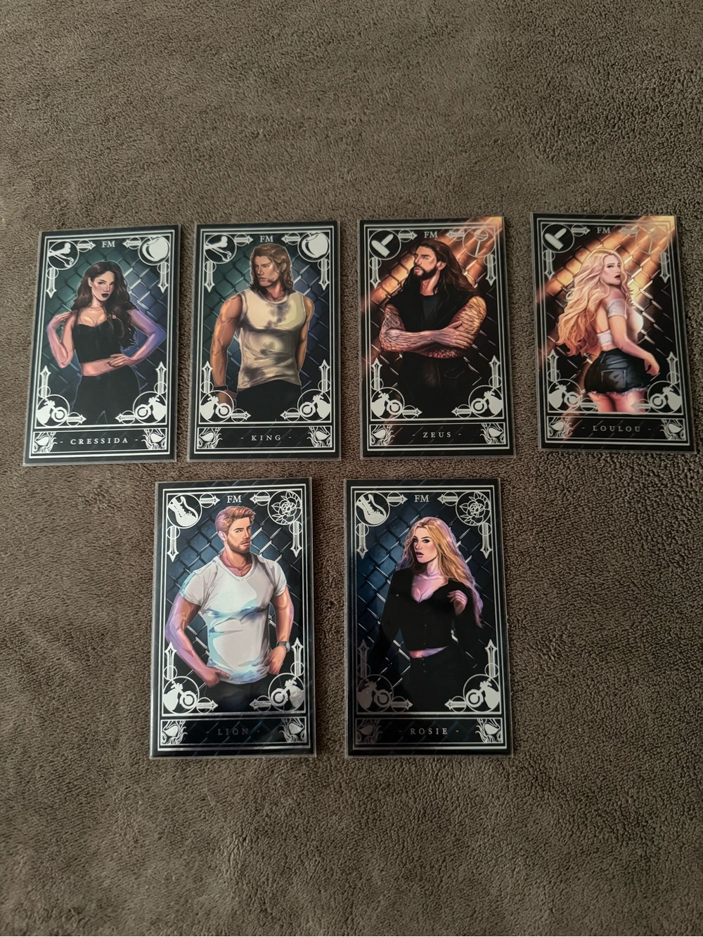 Pretty Gal Pins (PGP) Fallen Men - Deck 1
